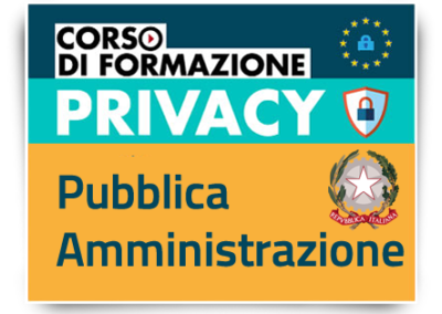 Formazione GDPR – Protezione dati personali nella Pubblica Amministrazione