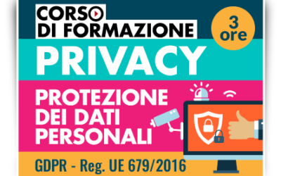 Formazione GDPR – Protezione dati personali