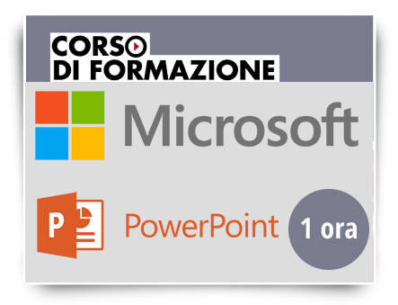Locandina Formazione di base sul Prodotto Microsoft OFFICE - Powerpoint 2013-2016-2019-365