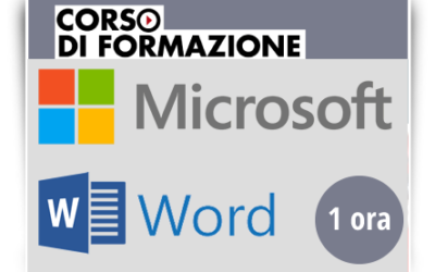 Formazione di base sul Prodotto Microsoft OFFICE – Word 2013-2016-2019-365