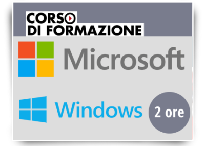 Formazione di base sull’utilizzo del Sistema Operativo Microsoft WINDOWS 10