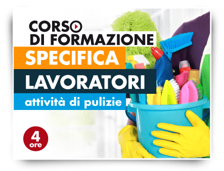 Formazione specifica lavoratori - Addetti Pulizie