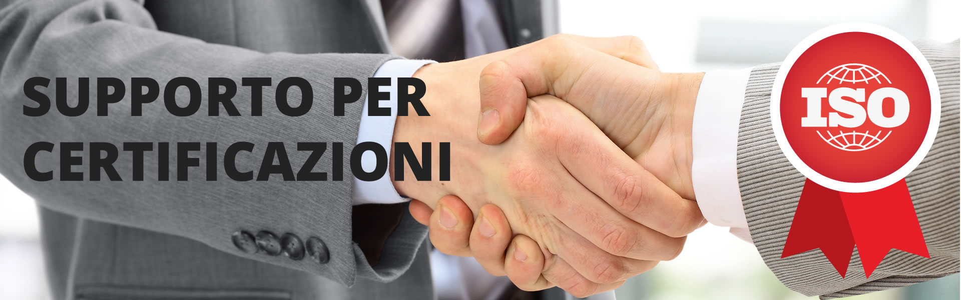 Supporto Certificazioni ISO Supporto Certificazioni ISO
